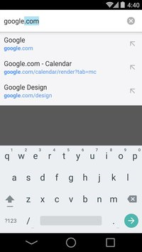 Chrome Browser - Google screenshot