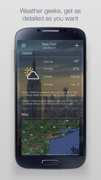 Yahoo Weather Mobile poster