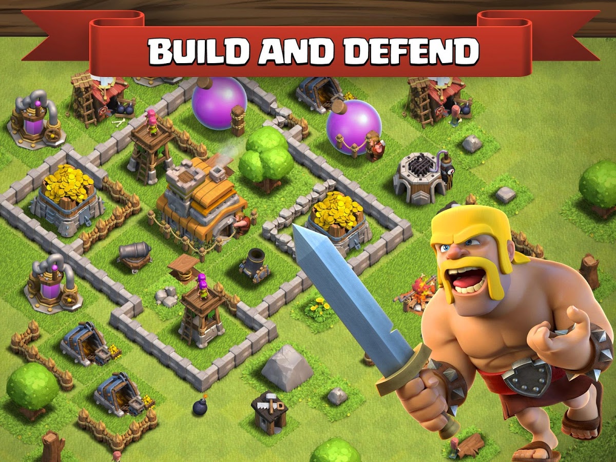 Clash of Clans Mobile poster
