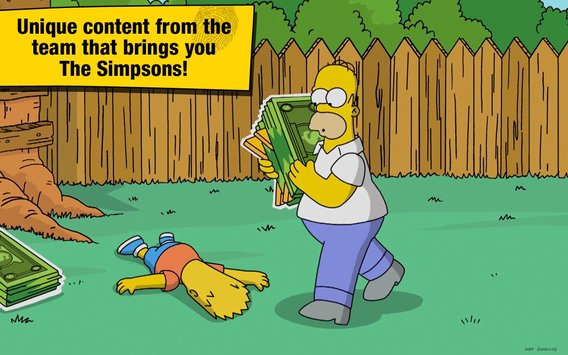 The Simpsons™: Tapped Out Mobile poster